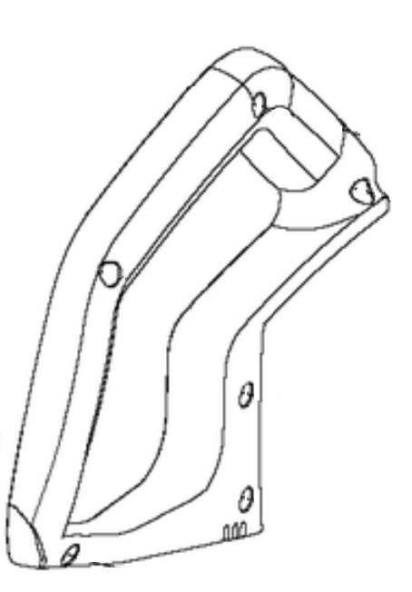 Handle Half Hay 5754021-01 in the group  at Gräsklipparbutiken (5754021-01)