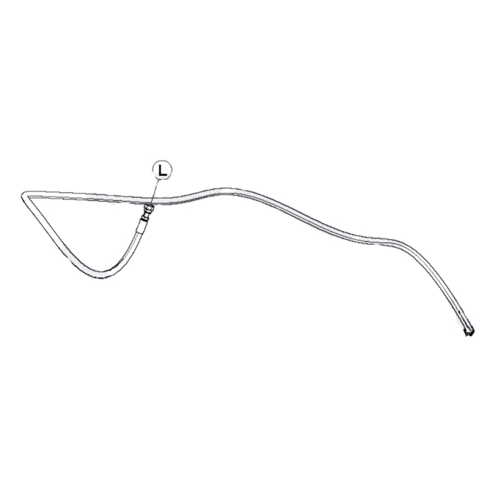 Hydraulic Hose 5758752-01 in the group  at Gräsklipparbutiken (5758752-01)