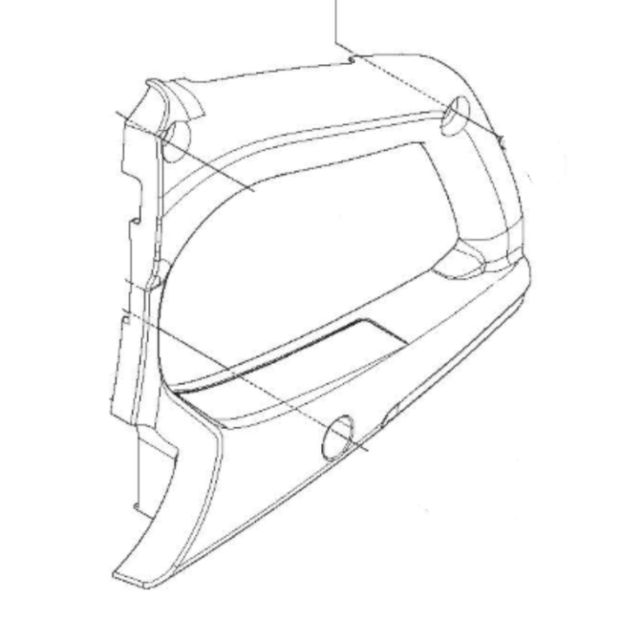 Housing 5760257-01 in the group at Gräsklipparbutiken (5760257-01)