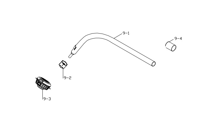 Axle Kpl 5762305-02 in the group  at Gräsklipparbutiken (5762305-02)