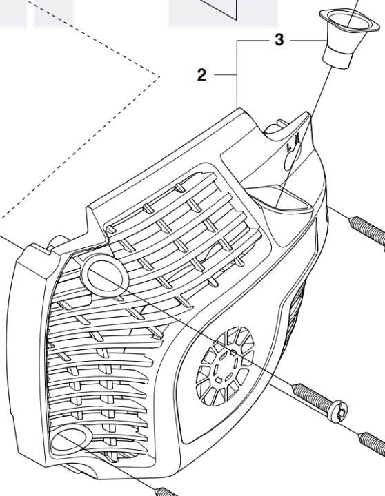 Starter Housing 5762743-01 in the group at Gräsklipparbutiken (5762743-01)