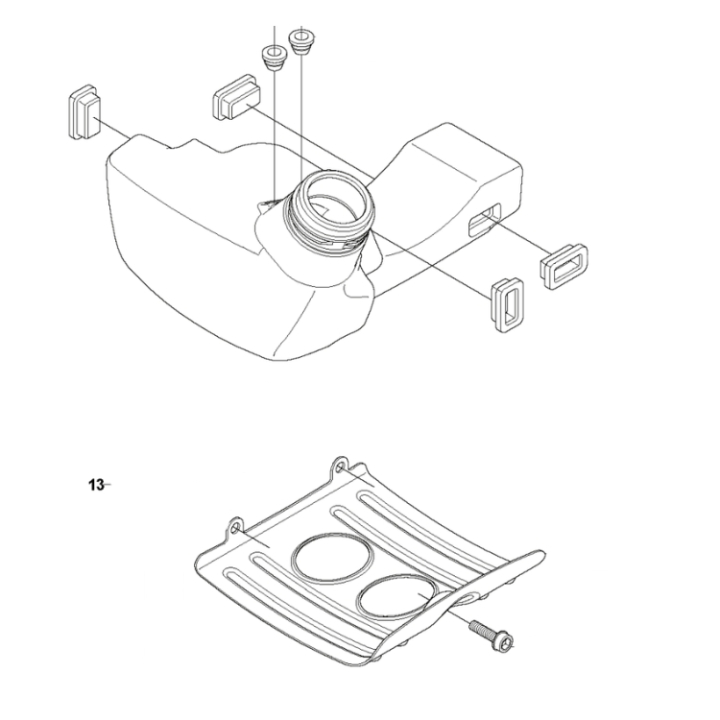Tank Kpl 5769879-01 in the group  at Gräsklipparbutiken (5769879-01)