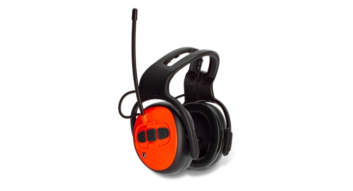 Hearing protection with FM radio in the group Forest and Garden Products / Husqvarna Power cutters / Accessories power cutters at Gräsklipparbutiken (5782749-03)