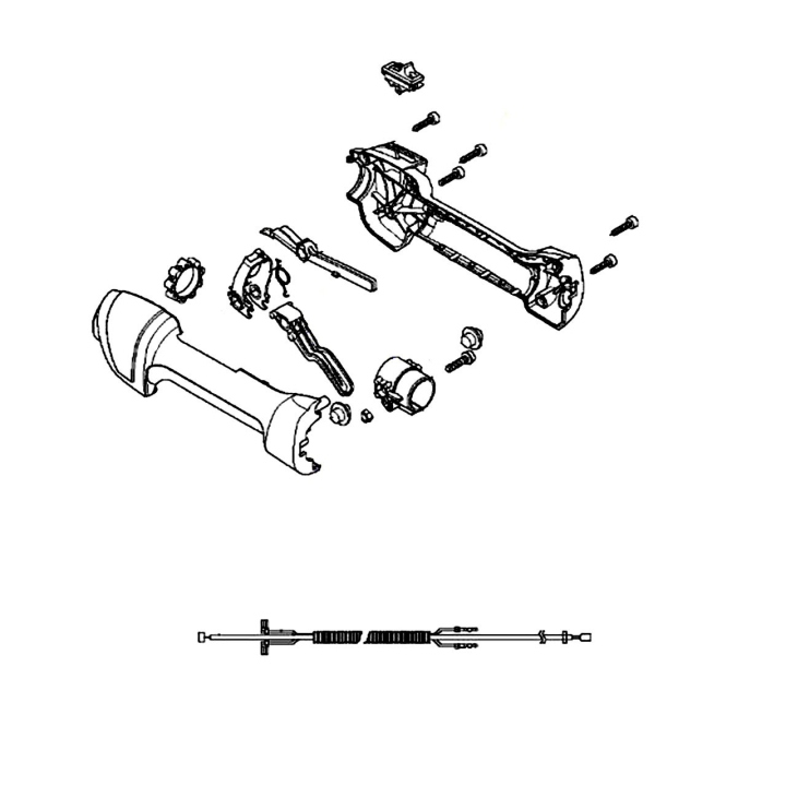 Throttle Control Complete 5782795-03 in the group  at Gräsklipparbutiken (5782795-03)