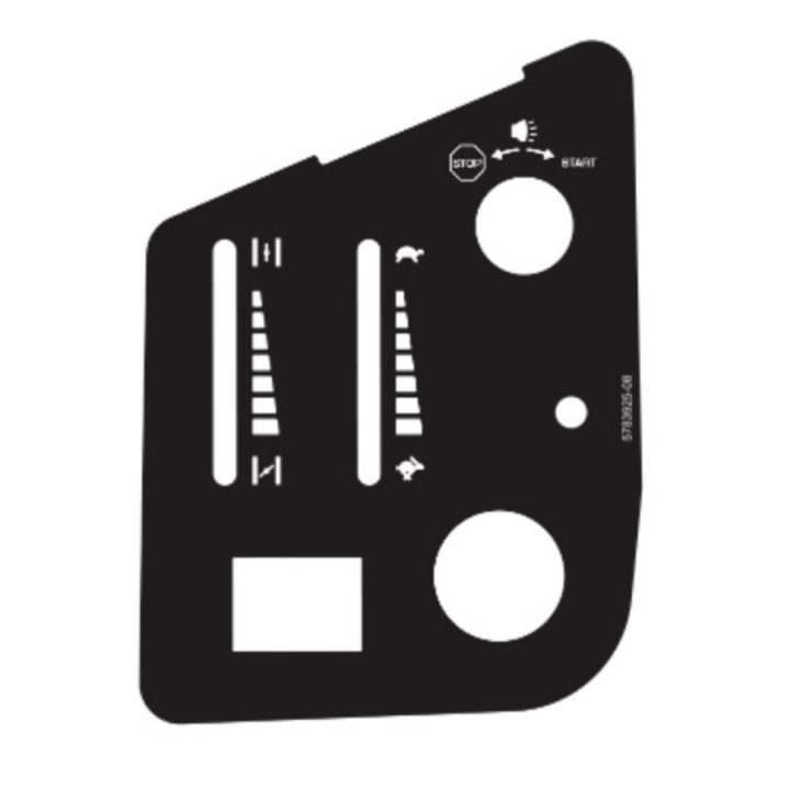 Decal Control Panel in the group  at Gräsklipparbutiken (5783925-09)