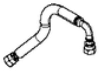 Hydraulic Hose 5789192-01 in the group  at Gräsklipparbutiken (5789192-01)