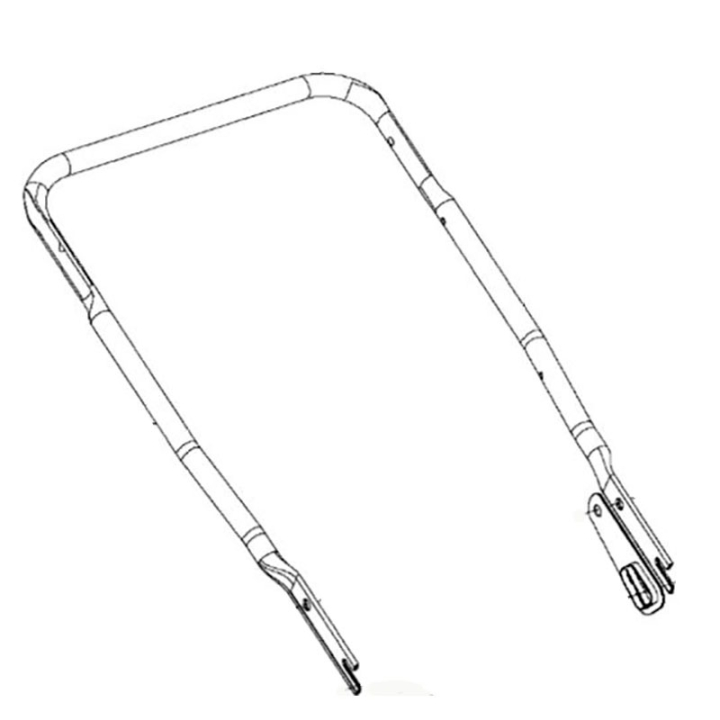 Handle, Lower 5796880-01 in the group at Gräsklipparbutiken (5796880-01)