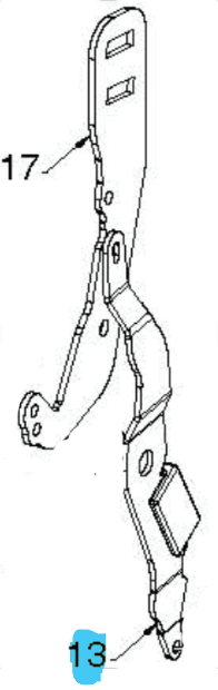 Arm To Pulley 5797633-01 in the group  at Gräsklipparbutiken (5797633-01)