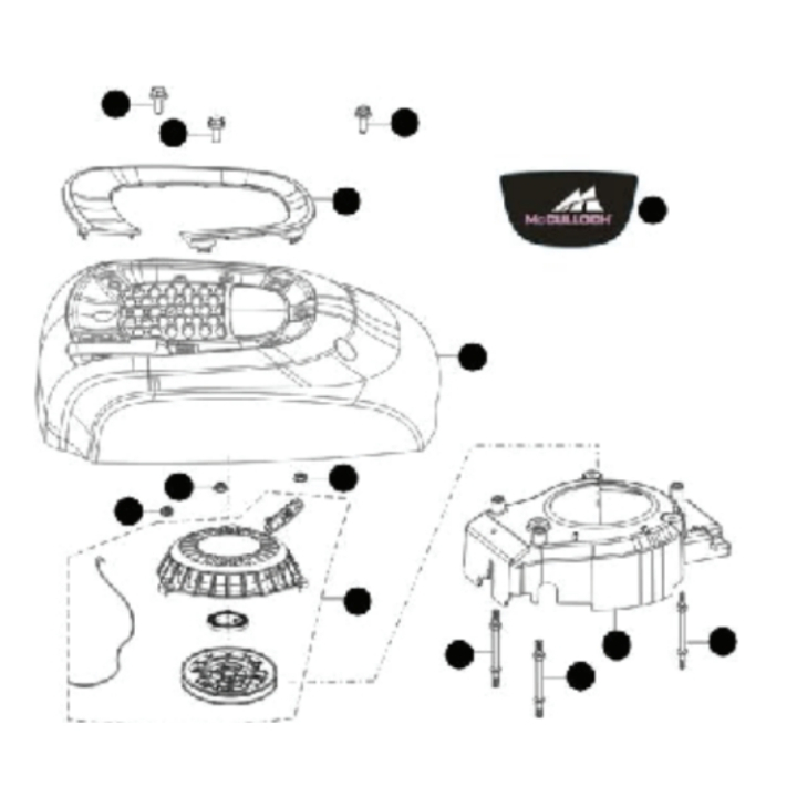 Cover/Start Kit 5798202-03 in the group  at Gräsklipparbutiken (5798202-03)