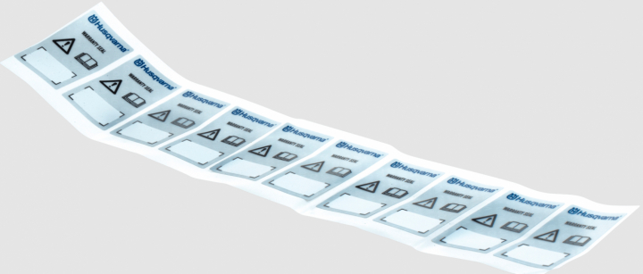 Label Warranty Seal Dealer 5806895-02 in the group Automower 405X - 2025 at Gräsklipparbutiken (5806895-02)