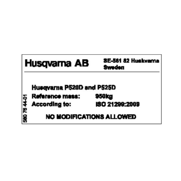 Decal 5807644-01 in the group  at Gräsklipparbutiken (5807644-01)