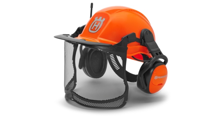 Forest helmet Husqvarna Functional with FM radio in the group Forest and Garden Products / Husqvarna Protective clothing/equipment / Protective Helmets at Gräsklipparbutiken (5810407-01)