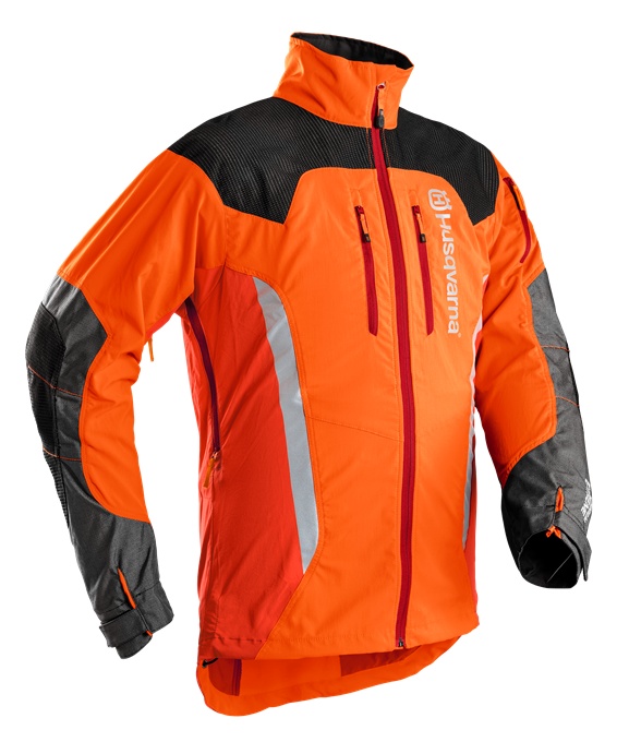 Forest jacket Husqvarna Technical Extreme 46 in the group Forest and Garden Products / Husqvarna Protective clothing/equipment / Protective Jackets at Gräsklipparbutiken (5823310-46)