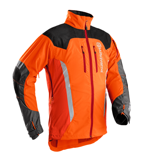 Forest jacket Husqvarna Technical Extreme Women 50 in the group Forest and Garden Products / Husqvarna Protective clothing/equipment / Protective Jackets at Gräsklipparbutiken (5823407-50)