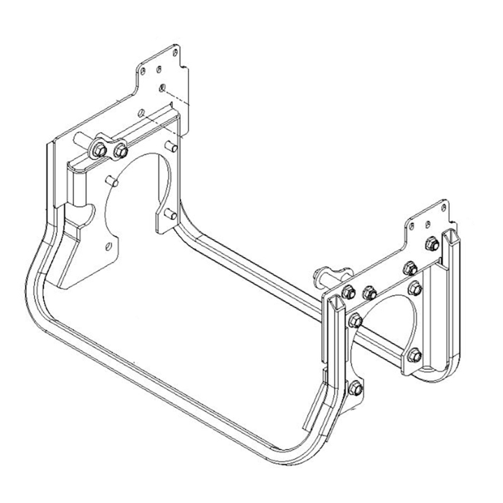 Frame For Transmission Xmsn Zt-5 5824794-04 in the group at Gräsklipparbutiken (5824794-04)