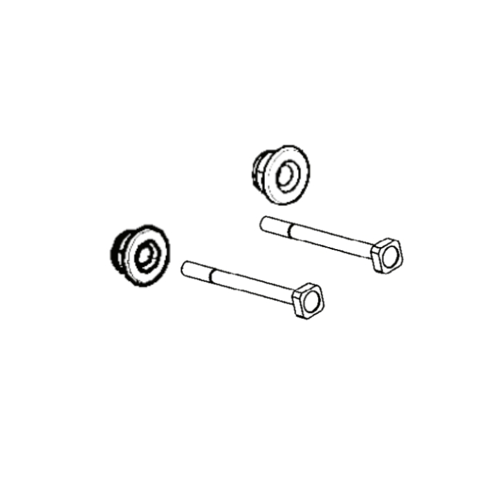 Screw And Nut Muffler K 5826301-01 in the group  at Gräsklipparbutiken (5826301-01)