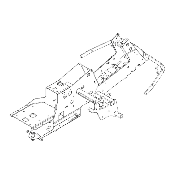 Chassis 2Wd Black in the group  at Gräsklipparbutiken (5827581-03)