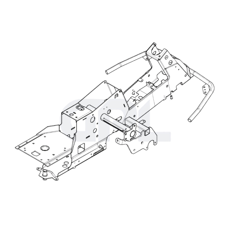 Chassis Awd Black in the group at Gräsklipparbutiken (5827582-03)