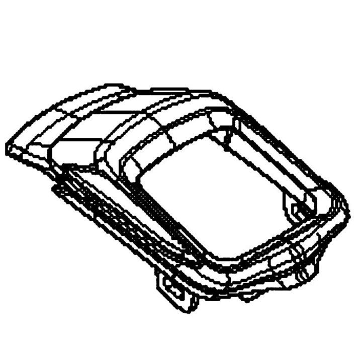 Frame Keypad Husqvarna-Grey in the group at Gräsklipparbutiken (5842137-03)