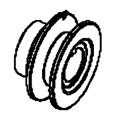 Pulley Impeller,Asm,2,60_,75 B 5860508-01 in the group  at Gräsklipparbutiken (5860508-01)