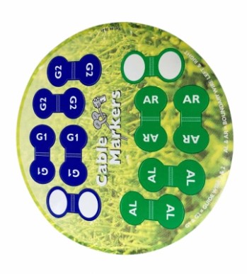 Stickers Cable Marking Set 10Pcs 5862779-01 in the group Spare parts Husqvarna Automower® 310 Mark II / Automower 310 Mark II - 2022 at Gräsklipparbutiken (5862779-01)