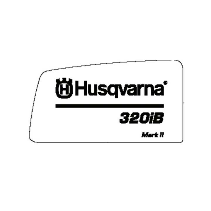 Decal Product Left 320Ib Mii in the group at Gräsklipparbutiken (5868341-07)