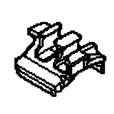 Bracket Pipe 5878608-01 in the group  at Gräsklipparbutiken (5878608-01)