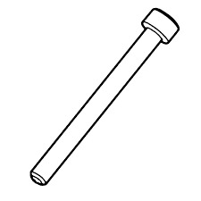 Bolt M5X50 Al6 in the group  at Gräsklipparbutiken (5878709-02)