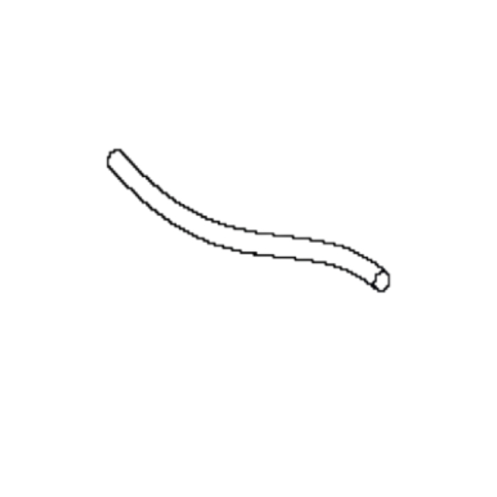 Hose 3/8 In, Rubber 12 In, Smooth in the group at Gräsklipparbutiken (5879248-12)