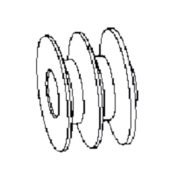 Pulley 5879537-01 in the group  at Gräsklipparbutiken (5879537-01)