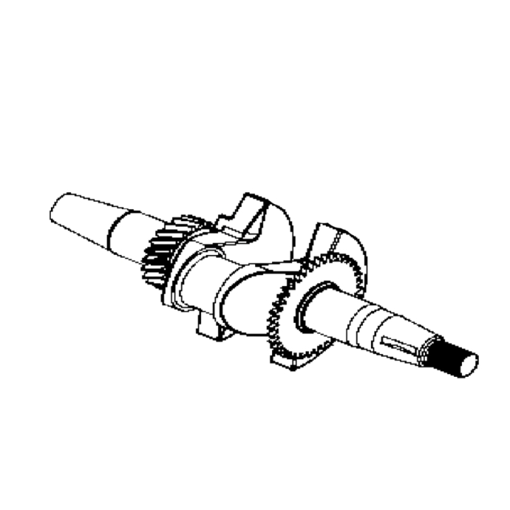 Crankshaft,Assy 5880029-01 in the group  at Gräsklipparbutiken (5880029-01)