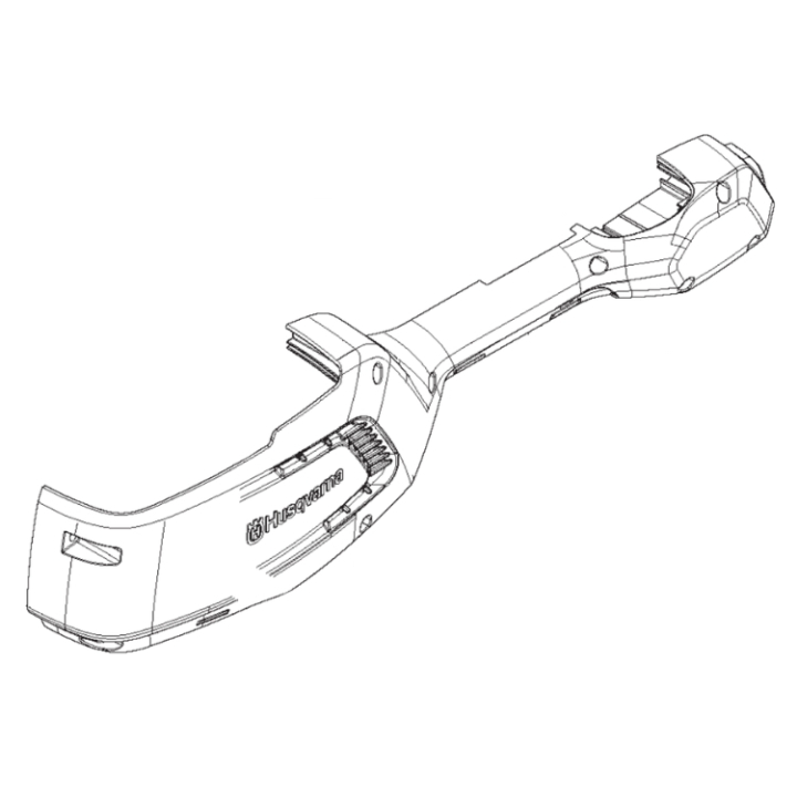 Cover Right in the group Spare parts Husqvarna 136LiL at Gräsklipparbutiken (5881460-01)