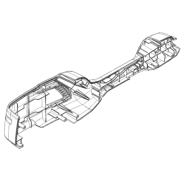 Cover Left in the group Spare parts Husqvarna 136LiL at Gräsklipparbutiken (5881461-01)