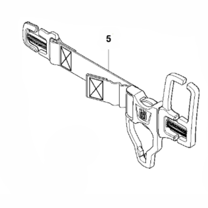 Chest Strap, Harness 5882365-01 in the group at Gräsklipparbutiken (5882365-01)