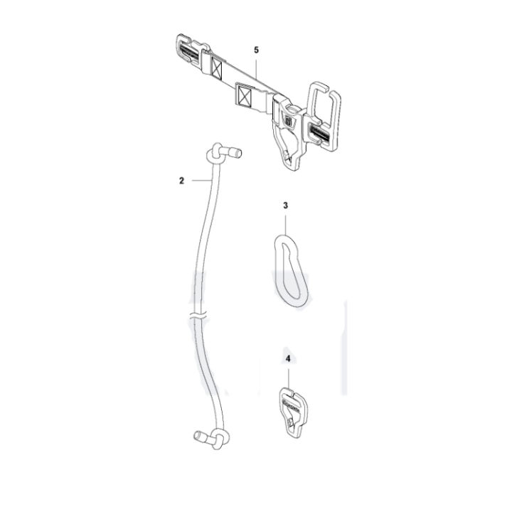 Elastic Harness Kpl 5882368-01 in the group at Gräsklipparbutiken (5882368-01)