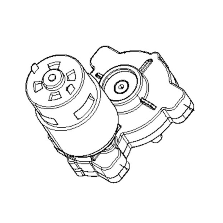 Gearbox Compl in the group Spare parts Husqvarna 136LiL at Gräsklipparbutiken (5887283-01)