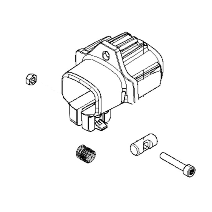 Coupling Telescopic tube in the group Spare parts Husqvarna 136LiL at Gräsklipparbutiken (5887549-01)