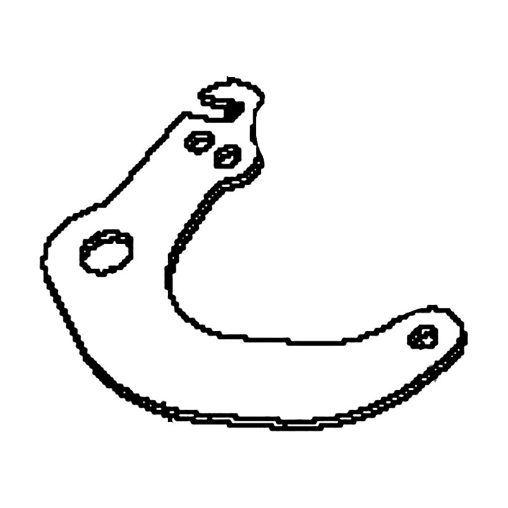 Bellcrank Drive Black Zinc Pla 5892899-02 in the group at Gräsklipparbutiken (5892899-02)