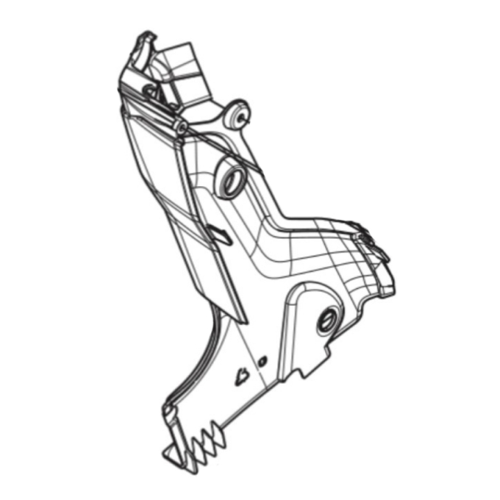 Cover Steering Column, Left in the group  at Gräsklipparbutiken (5894976-01)