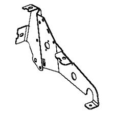 Console Side Rhs Ms 498 Gray 5896268-04 in the group  at Gräsklipparbutiken (5896268-04)