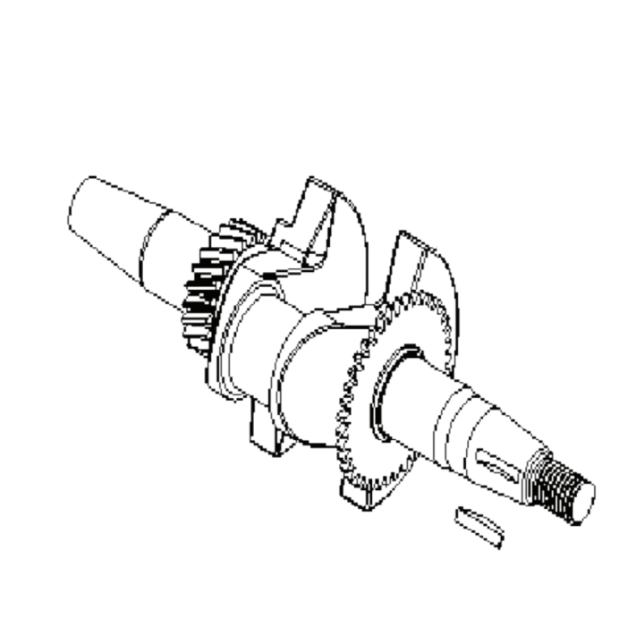 Crankshaft Comp 5898701-01 in the group  at Gräsklipparbutiken (5898701-01)