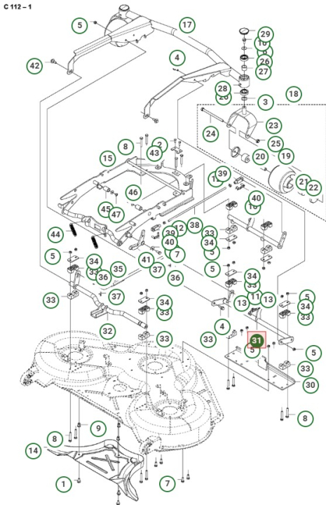 Crossing Forward 5900813-02 in the group  at Gräsklipparbutiken (5900813-02)
