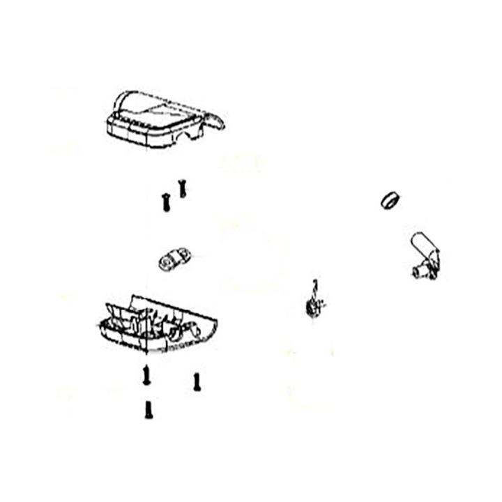 Micro Switch, Compl 5901601-01 in the group at Gräsklipparbutiken (5901601-01)