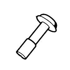 Screw 5902664-01 in the group  at Gräsklipparbutiken (5902664-01)