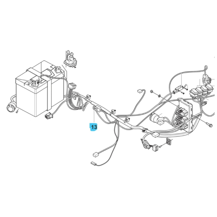 Wiring Assy Main in the group  at Gräsklipparbutiken (5905463-01)