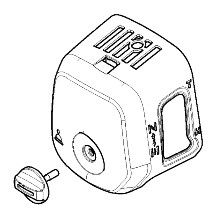 Air Filter Cover Complete 5909323-01 in the group at Gräsklipparbutiken (5909323-01)