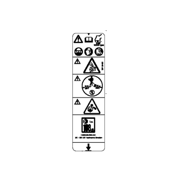 Warning Decal Without Ce 5911984-02 in the group  at Gräsklipparbutiken (5911984-02)