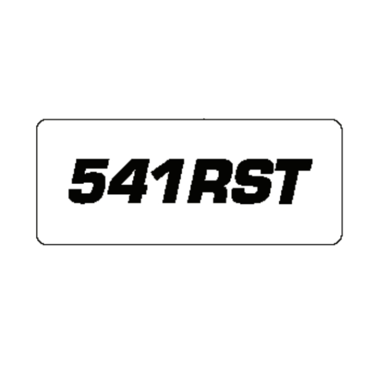 Decal Model 541Rst 5912001-02 in the group  at Gräsklipparbutiken (5912001-02)
