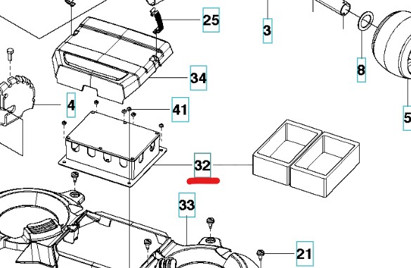 Engine Control Unit, Mower Deck 5914572-01 in the group at Gräsklipparbutiken (5914572-01)