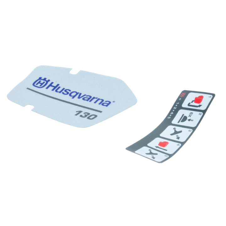 Service Kit Decals 130 5914655-01 in the group  at Gräsklipparbutiken (5914655-01)